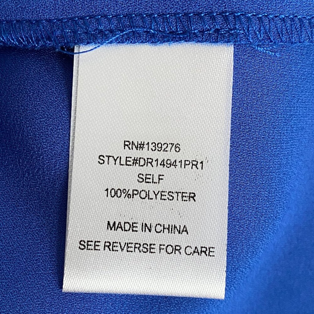 DR2 V-Neck V-Back Cap Sleeve Blouse #AF17 - Picture 7 of 10